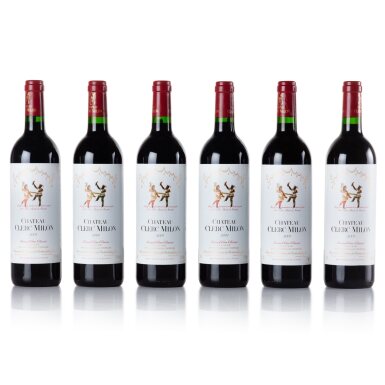 View full screen - View 1 of Lot 299. Château Clerc Milon 2001 (12 BT).