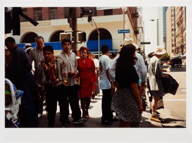 View full screen - View 1 of Lot 106. Los Angeles (Red Dress).