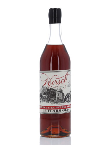 View full screen - View 1 of Lot 408. Hirsch Selection Rye 13 Year Old 47.8 abv NV (1 Bottle 75cl).