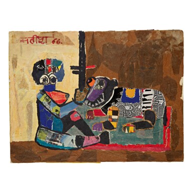 View full screen - View 1 of Lot 18. SATISH GUJRAL | UNTITLED .