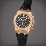 Reference 2624OR.OO.4934KB.02 Royal Oak '50th Anniversary' | A pink gold automatic chronograph wristwatch with date, Circa 2022