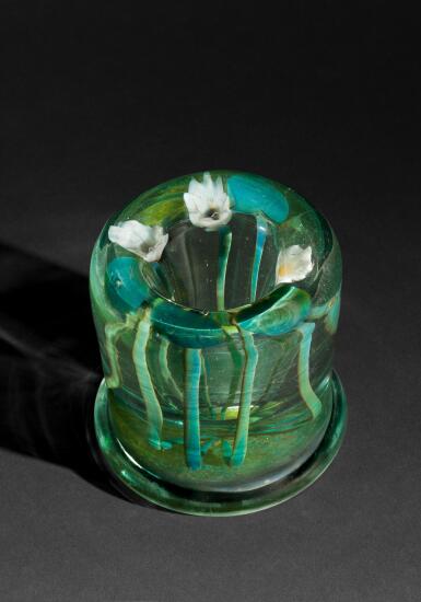 View full screen - View 1 of Lot 541. "Aquamarine" Vase.