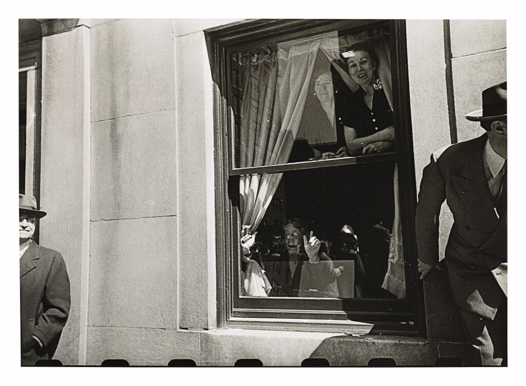View full screen - View 1 of Lot 42. ROBERT FRANK | 'NYC 5TH AVENUE'.