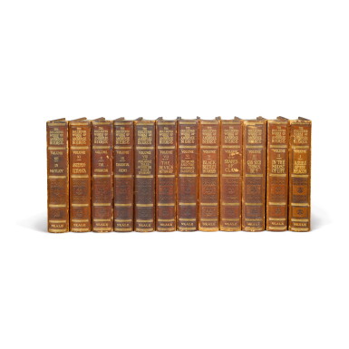 View full screen - View 1 of Lot 147. BIERCE, AMBROSE | The Collected Works. New York & Washington: The Neale Publishing Company, 1909-1912, with an ALS written shortly before his disappearance.