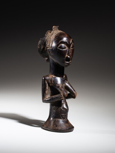 View full screen - View 1 of Lot 15. Statuette, Luba / Hemba, République démocratique du Congo | Luba / Hemba Figure, Democratic Republic of the Congo.
