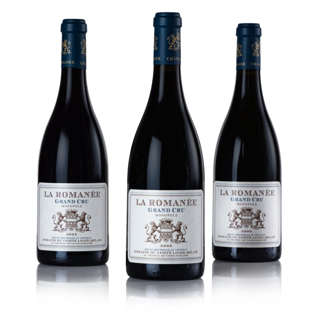 View full screen - View 1 of Lot 3. La Romanée 2005 Domaine du Comte Liger-Belair (3 BT).