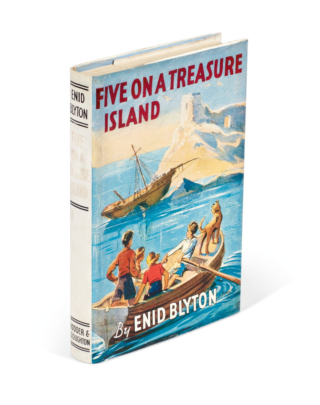 View full screen - View 1 of Lot 213. BLYTON | Five on a Treasure Island, 1942.