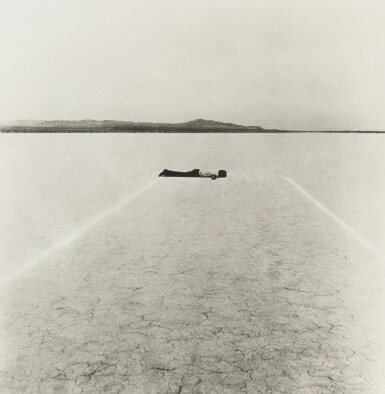 View full screen - View 1 of Lot 13. Two Parallel Lines, 12 Ft apart in chalk, Nevada.