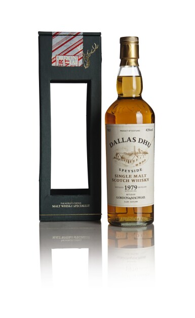 View full screen - View 1 of Lot 368. DALLAS DHU GORDON & MACPHAIL 33 YEAR OLD 43.0 ABV 1979 .