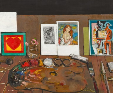 View full screen - View 1 of Lot 195. Studio Still Life.