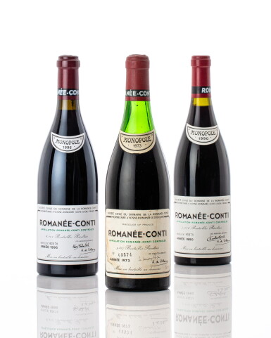 View full screen - View 1 of Lot 6161. Romanée Conti 1990 Domaine de la Romanée-Conti (1 BT).