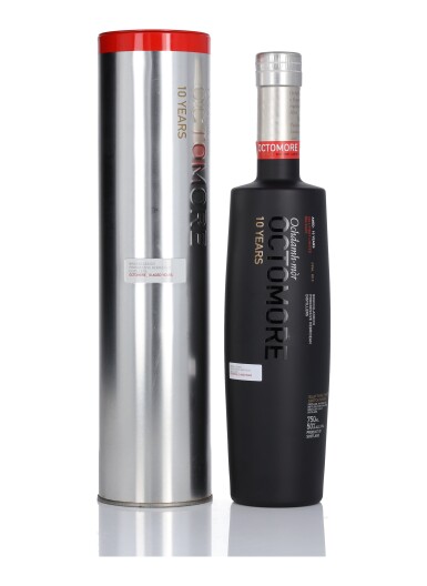View full screen - View 1 of Lot 214. Octomore 10 Year Old 50.0 abv NV (1 BT 75cl).