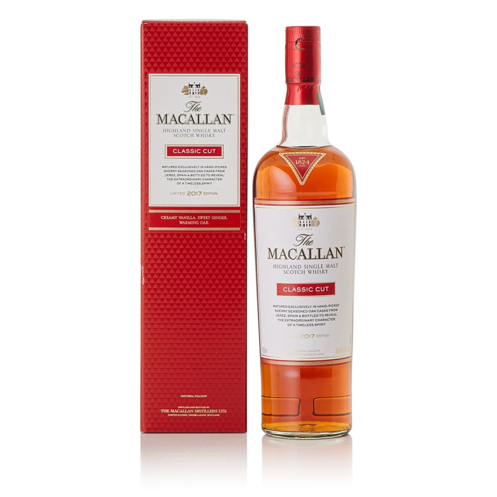 View full screen - View 1 of Lot 231. The Macallan Classic Cut 2017 Edition 58.4 abv NV (1 BT75).