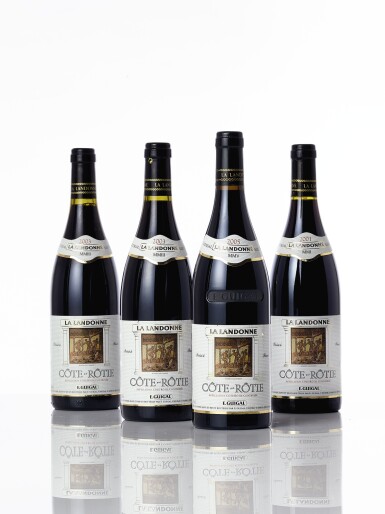 View full screen - View 1 of Lot 6515. Côte Rôtie, La Landonne Guigal "Vertical" (4 BT).