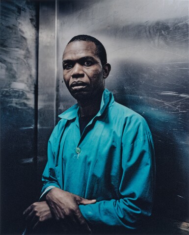 View full screen - View 1 of Lot 192. Lift Portrait, 13, Ponte City, Johannesburg, 2008.