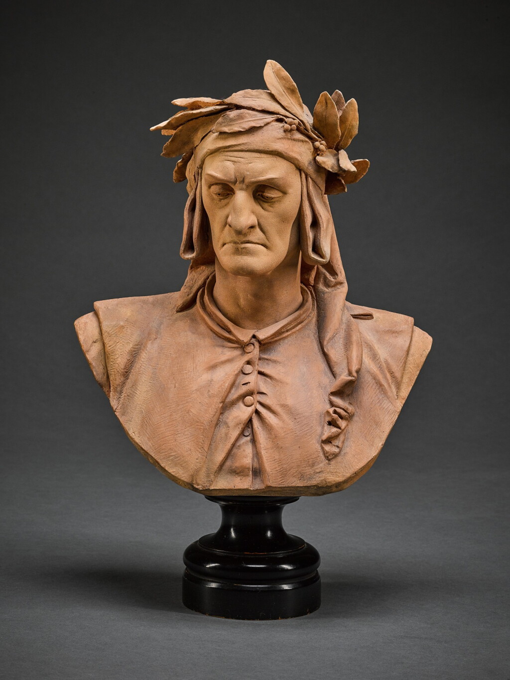 View full screen - View 1 of Lot 36. Bust of Dante.