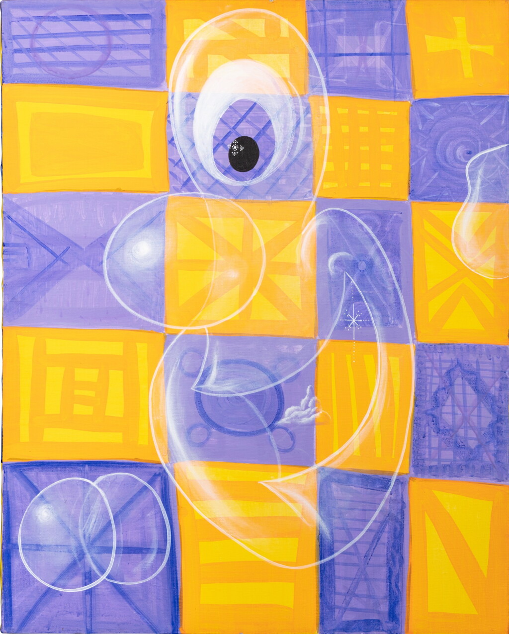 View full screen - View 1 of Lot 337. Checkerboard Ghost.