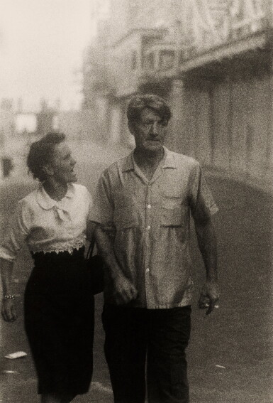 View full screen - View 1 of Lot 36. 'Couple Arguing, Coney Island, N. Y.'.
