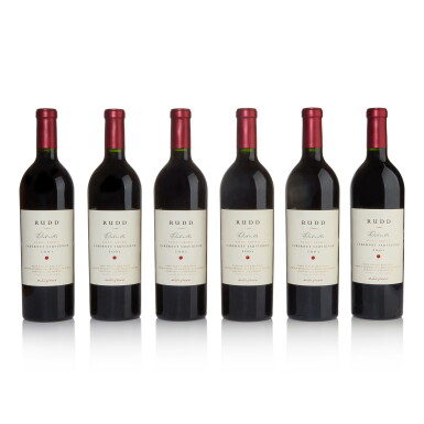 View full screen - View 1 of Lot 771. Rudd Estate, Oakville Cabernet Sauvignon 2001 (6 BT).