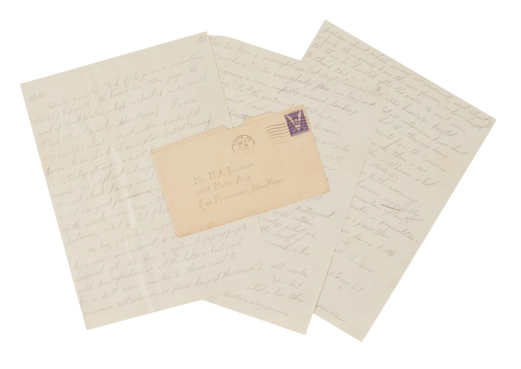 View full screen - View 1 of Lot 27. Feynman, Richard P..