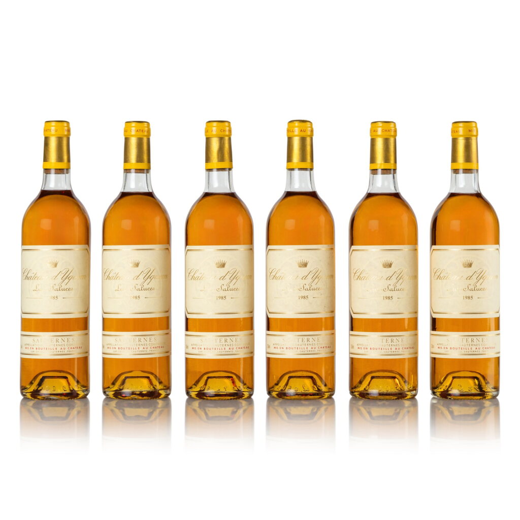 View full screen - View 1 of Lot 3770. Château d'Yquem 1985 (12 BT).