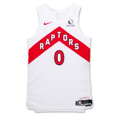 View full screen - View 1 of Lot 133. Javon Freeman-Liberty Toronto Raptors 2023-2024 Game Issued Association Edition Jersey.