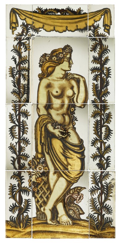 View full screen - View 1 of Lot 270. Panel, 1936 .