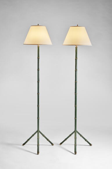 View full screen - View 1 of Lot 313. Pair of Floor Lamps.