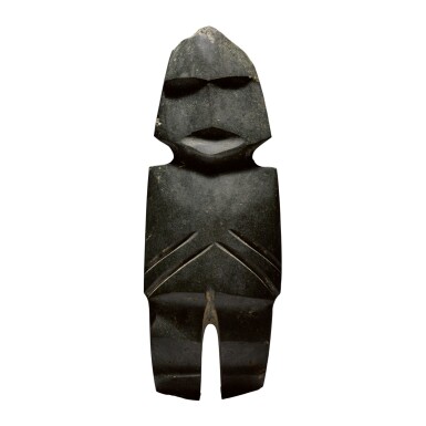 View full screen - View 1 of Lot 138. MEZCALA STONE FIGURE LATE PRECLASSIC, CIRCA 300-100 BC.