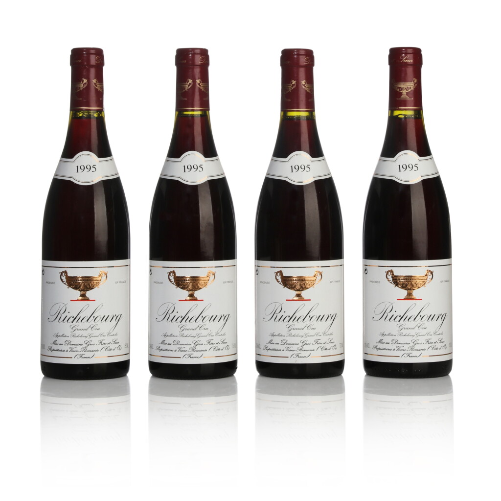 View full screen - View 1 of Lot 36. Richebourg 1995 Gros Frère et Soeur (7 BT).