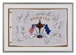 2004 Ryder Cup Flag | Signed by Winning European Team including Pádraig Harrington and Colin Montgomerie and Others