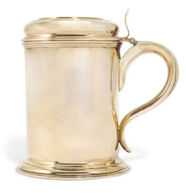 View full screen - View 1 of Lot 250. A silver-gilt tankard, St Petersburg, 1793.