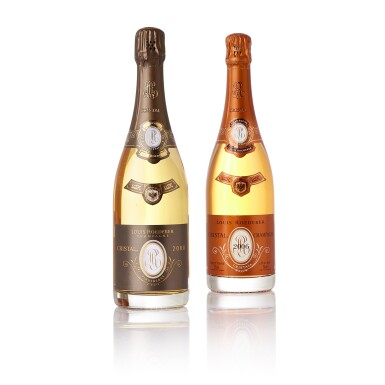 View full screen - View 1 of Lot 7854. Louis Roederer Cristal Rosé Vinothèque 2000 (1 BT).
