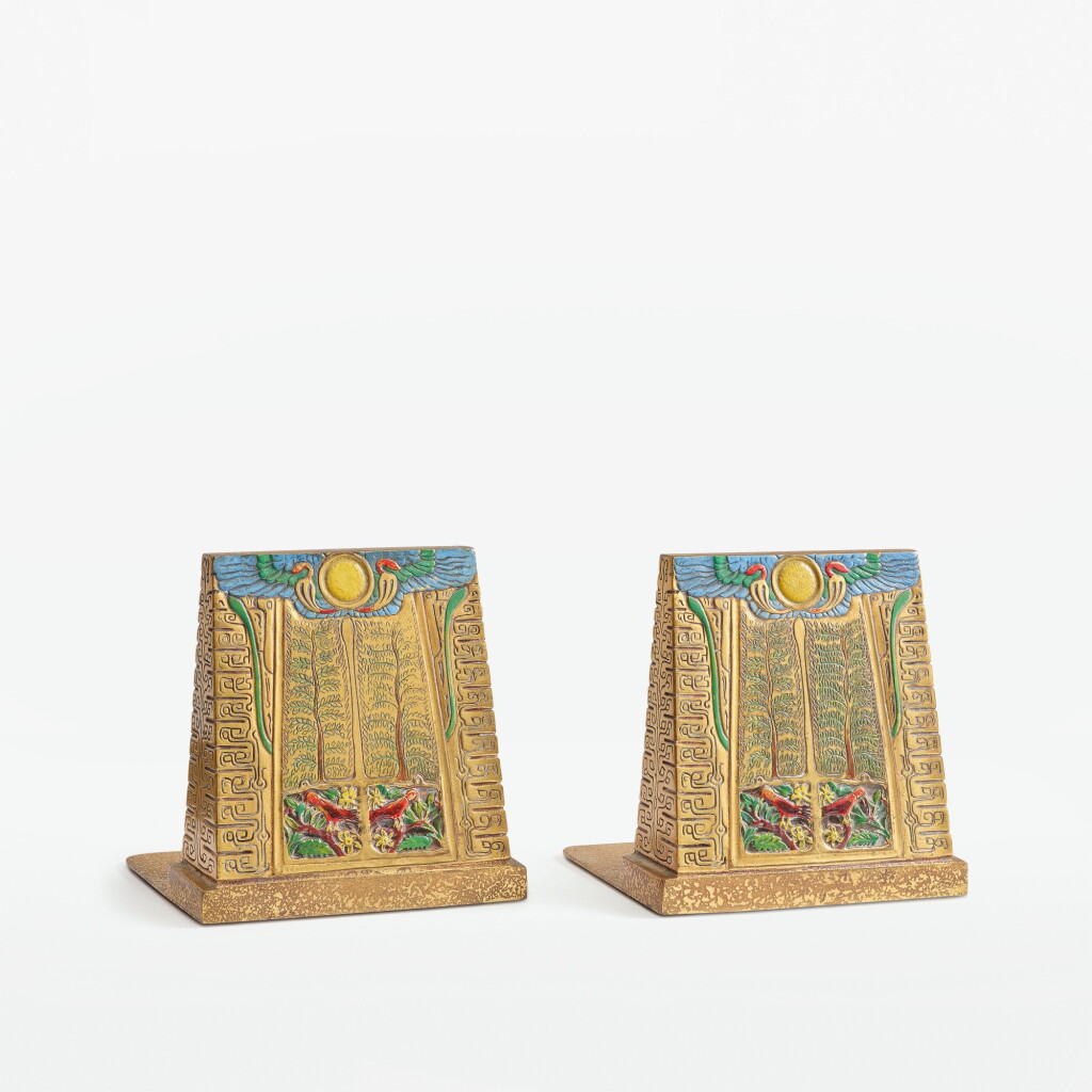 View full screen - View 1 of Lot 13. Pair of "Egyptian" Bookends.