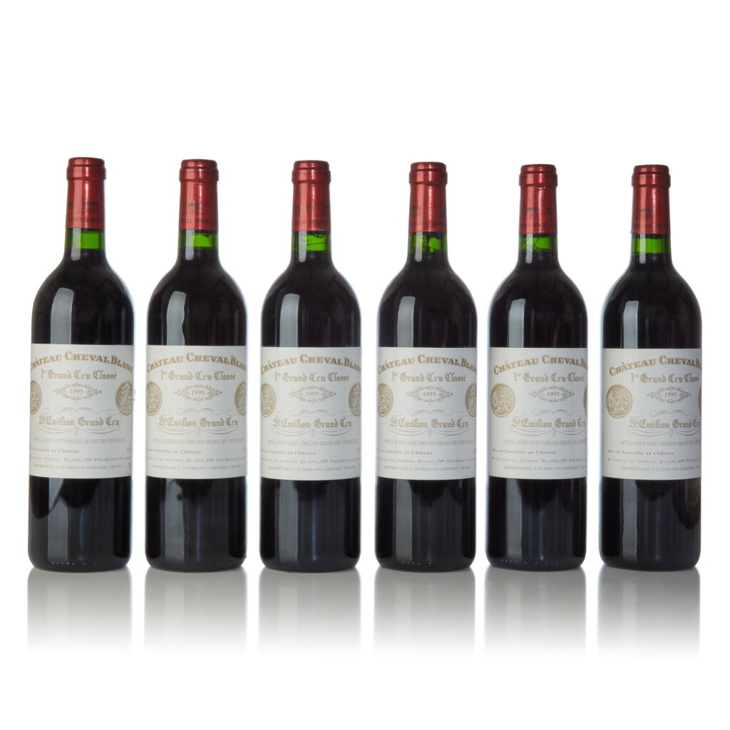 View full screen - View 1 of Lot 14. Château Cheval Blanc 1995 (12 BT).