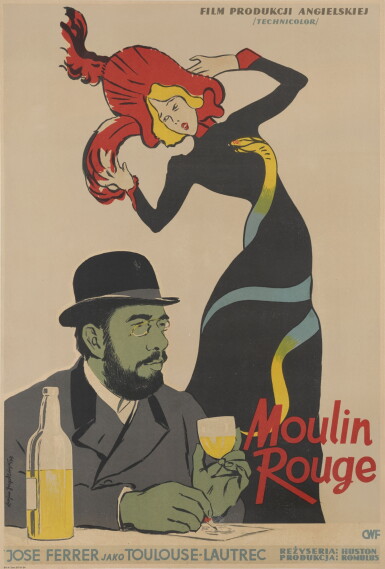 View full screen - View 1 of Lot 145. Moulin Rouge (1952).