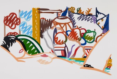 View full screen - View 1 of Lot 191. Monica Nude with Cezanne, from Portfolio 90.