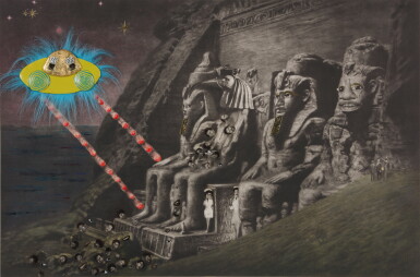 View full screen - View of Abu Simbel.