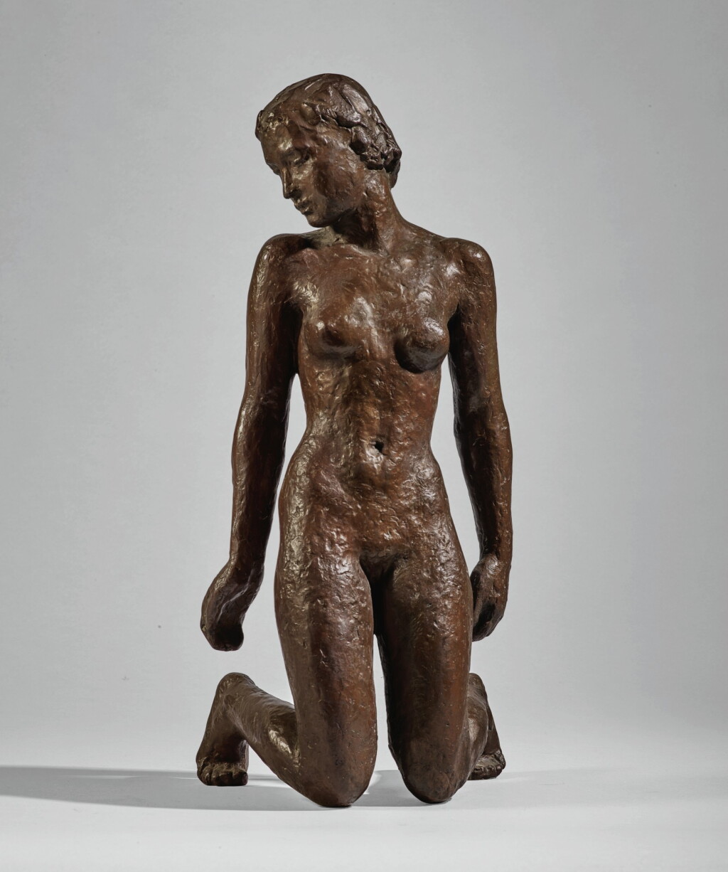 View full screen - View 1 of Lot 17. Kniende (Kneeling Girl).