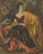 Study for the Portrait of Goslawa Gurdus Stybel in Spanish Dress