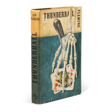 View full screen - View 1 of Lot 1128. Fleming, Ian | "These Thunderballs!" — his ninth book, jovially inscribed to his US publisher .