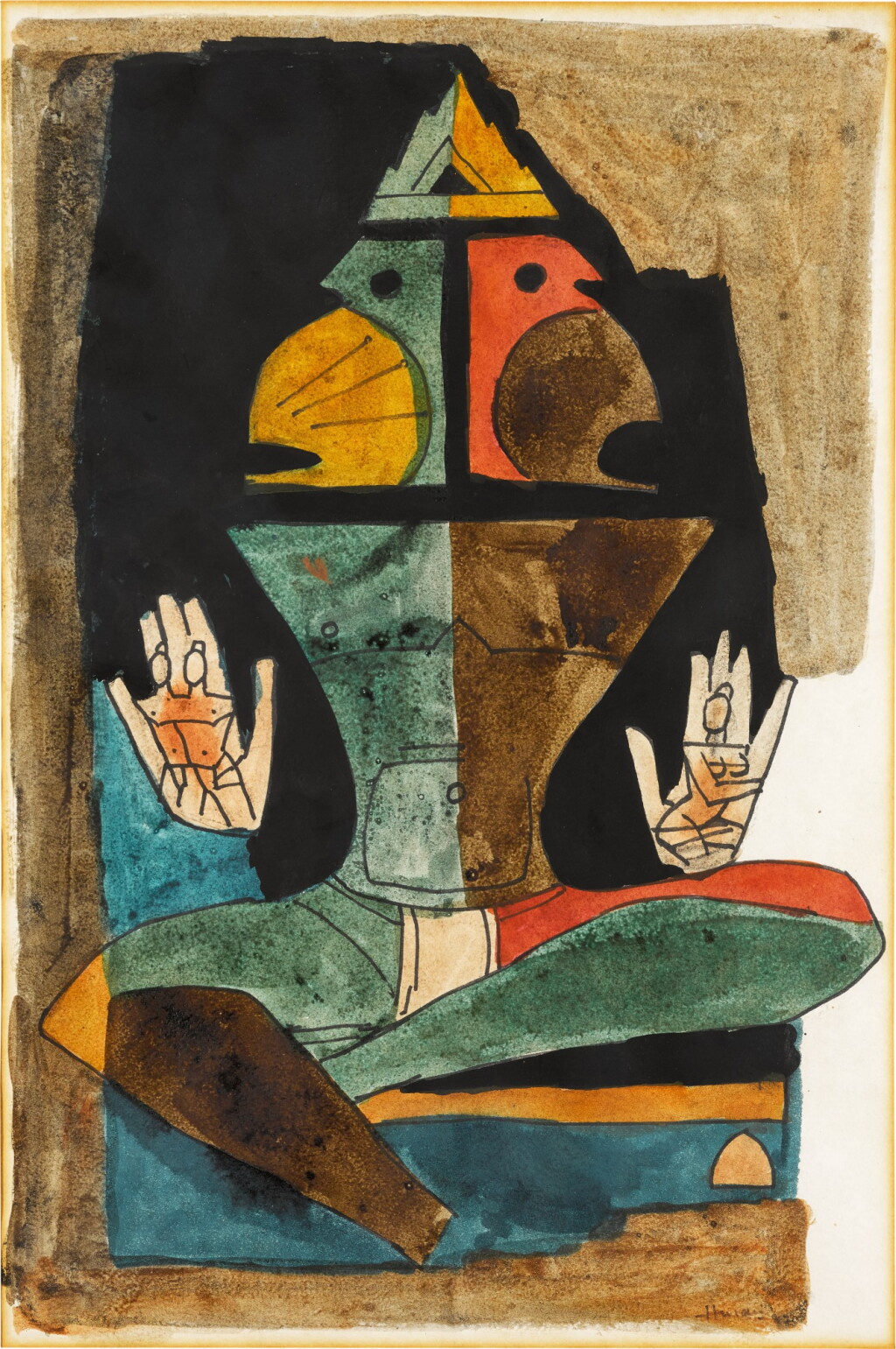 Voir en plein écran - Voir 1 du lot 55. Untitled (Hanuman).