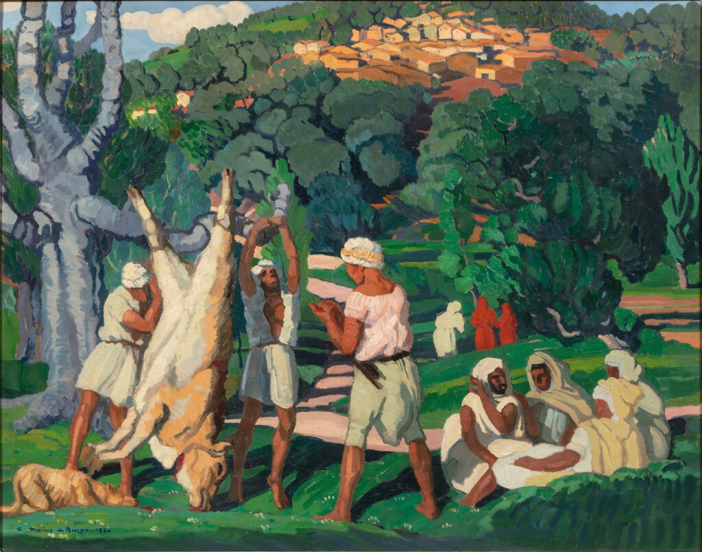 View full screen - View 1 of Lot 146. The Kabyle butcher | Le boucher Kabyle.