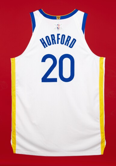 View full screen - View 1 of Lot 49. Al Horford ‘Christmas Day’ Golden State Warriors 2025-2026 Game Worn Association Edition Jersey .