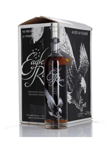 View full screen - View 1 of Lot 207. Eagle Rare 10 Year Old Single Barrel 90 Proof NV (6 Bottles 75cl).
