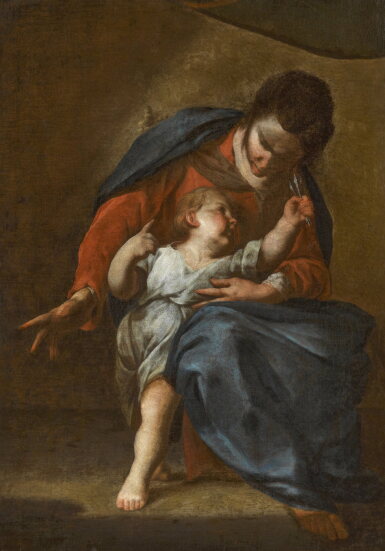 View full screen - View 1 of Lot 182. The Virgin and Child.