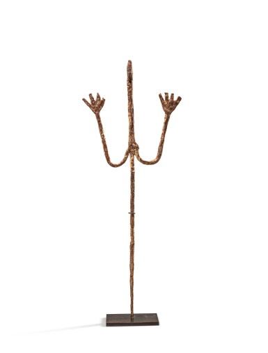 View full screen - View 1 of Lot 237. Figure en fer, Dogon, Mali | Dogon Iron Figure, Mali.