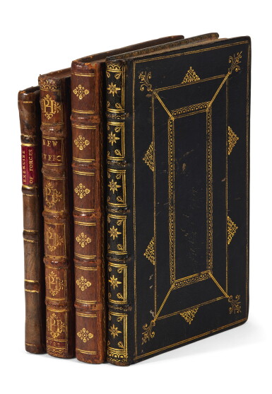 View full screen - View 1 of Lot 160. Exercise for the horse, dragoons, and foot forces, 4 volumes, 1728-1745.