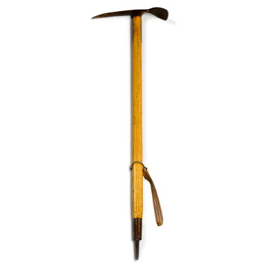 View full screen - View 1 of Lot 195. British Trans-Arctic Expedition, 1966-69—Wally Herbert's signed ice axe, with a photograph album and naval cap.