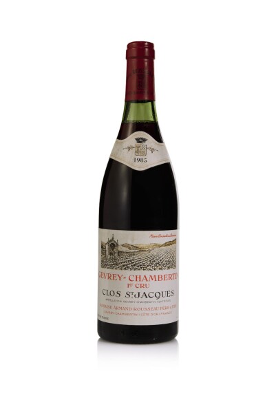 View full screen - View 1 of Lot 51. Gevrey Chambertin, Clos St. Jacques 1985 Domaine Armand Rousseau (1 BT).